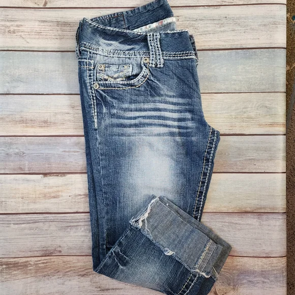 Amethyst Jeans Women's Blue Jeans - Picture 7 of 7